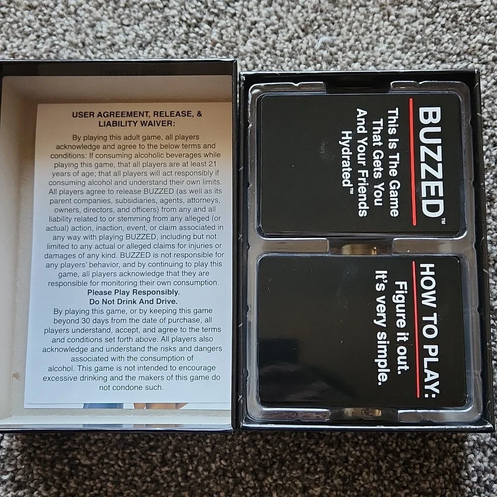 Buzzed Card Game - Picture 3 of 3